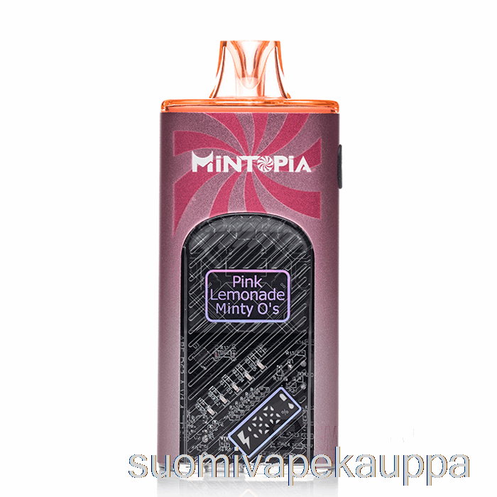 Vape Nesteet Mintopia Turbo 9000 Kertakäyttöinen Pink Limonadi Minty O's